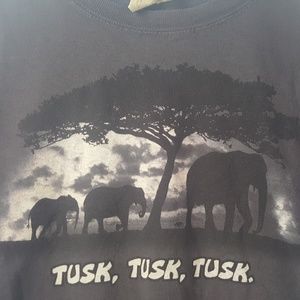 Tusk Tusk Tusk Funny Elephant Shirt